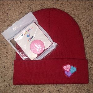 JSC beanie and pop socket